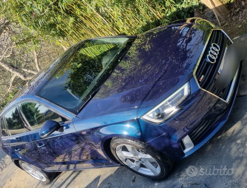Blu Usata 2018 Audi A3 Ambiente Tre volumi | 21.000 € - Immagine 1/4