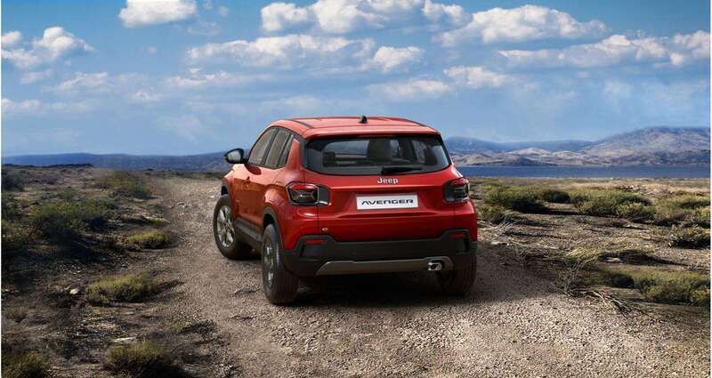 Usata Jeep Avenger Altitude 110 CV (80 kW) 2024 Rosso SUV