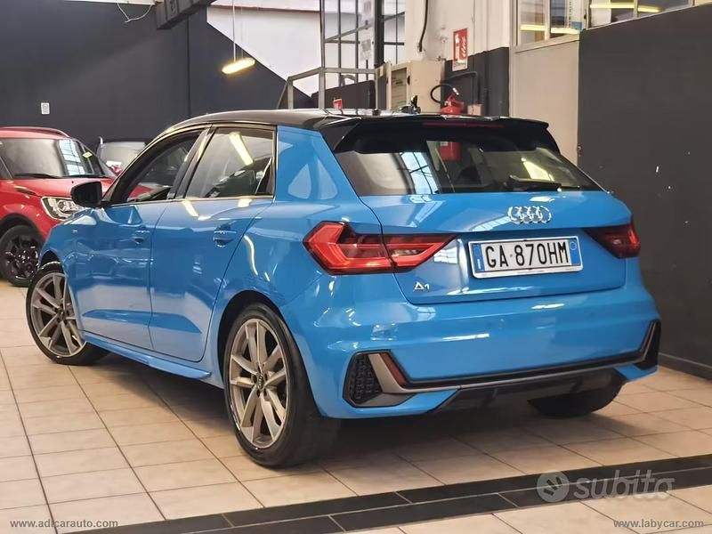 Usata Audi A1 S-Line 116 CV (85 kW) 2020 Blu/azzurro SUV
