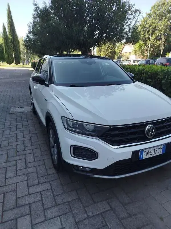 Usata VW T-Roc Style 116 CV (85 kW) 2018 Bianco SUV