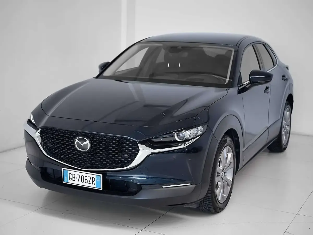 Usata Mazda CX-30 Exceed 122 CV (89 kW) 2020 Blue metallizzato SUV
