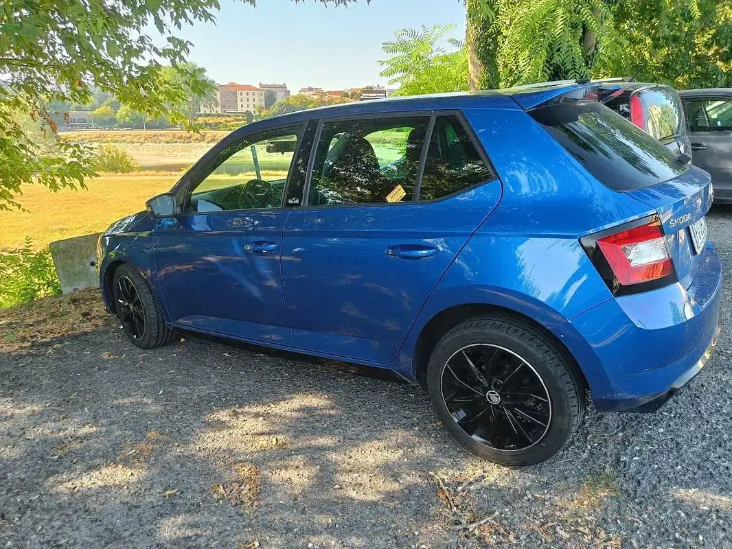 Usata Skoda Fabia Monte Carlo 90 CV (66 kW) 2016 Blu/azzurro Berlina