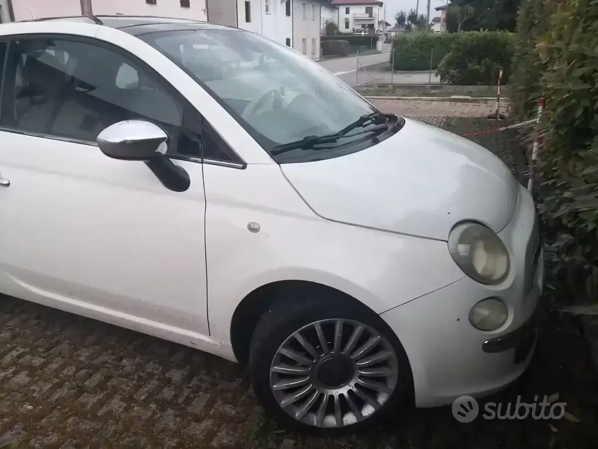Usata Fiat 500 Sport 100 CV (73 kW) 2008 Bianco Berlina