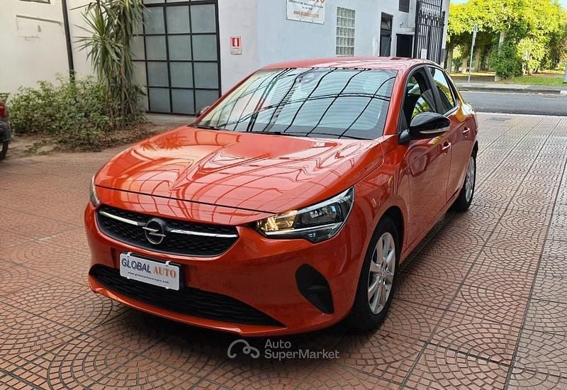 Usata Opel Corsa Elegance 100 kW (136 CV) 2021 Arancione Berlina
