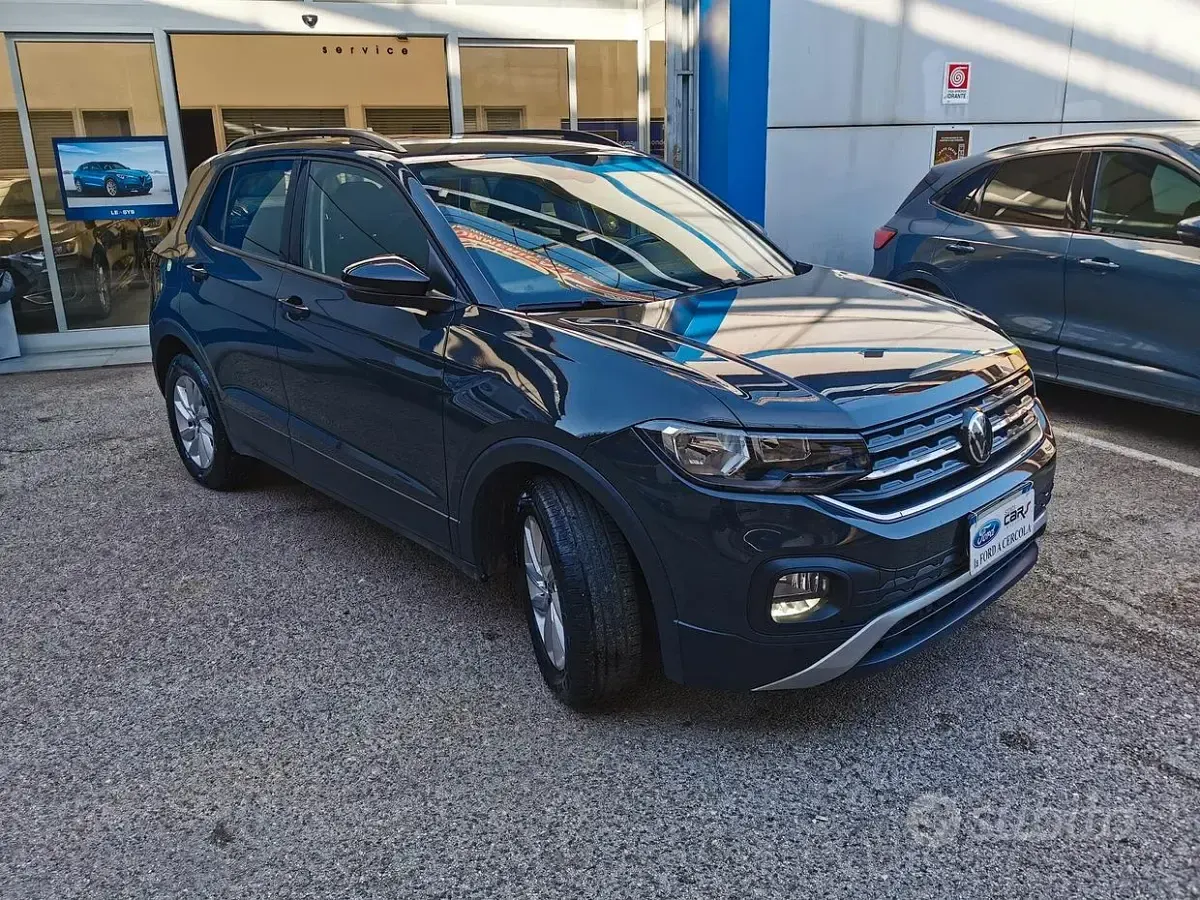 Usata VW T-Cross 95 CV (69 kW) 2021 Grigio SUV