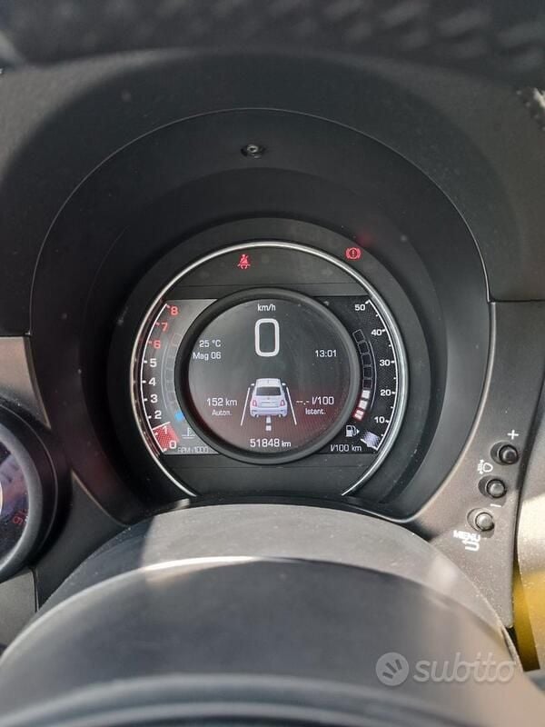 Usata Abarth 595 160 CV (117 kW) 2018 Blu Utilitaria