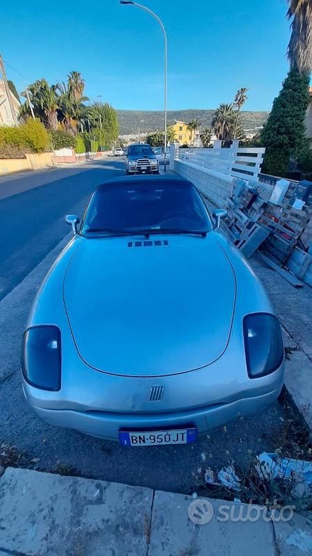 Usata Fiat Barchetta 131 CV (96 kW) 2001 Grigio Cabrio