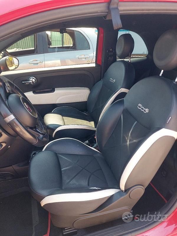 Usata Fiat 500S S 75 CV (55 kW) 2016 Rosso Berlina