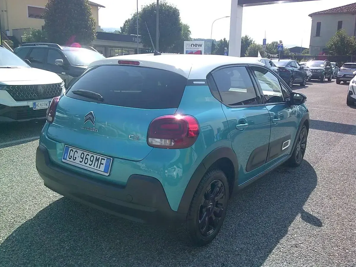 Usata Citroën C3 PureTech 110 CV (80 kW) 2021 Blu/azzurro Utilitaria