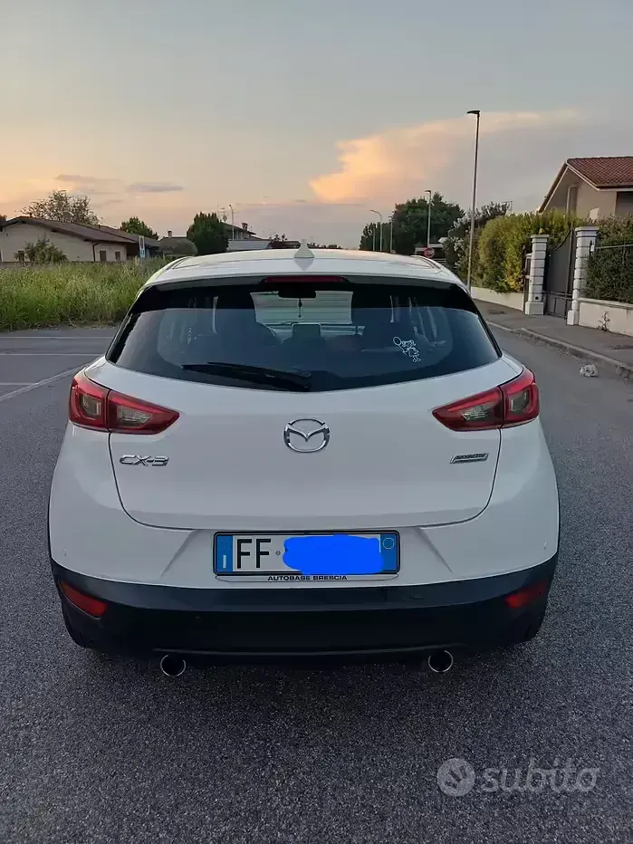 Usata Mazda CX-3 Evolve 105 CV (77 kW) 2016 Bianco SUV