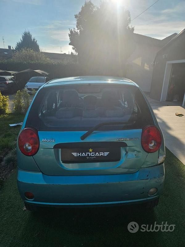 Usata Chevrolet Matiz SE 61 CV (44 kW) 2006 Blu Utilitaria
