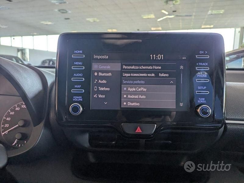 Usata Toyota Yaris 2023 Bianco Utilitaria