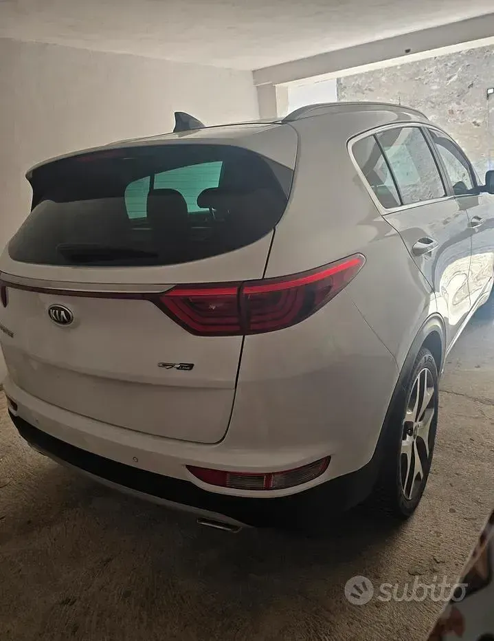 Usata Kia Sportage GT-Line 185 CV (136 kW) 2018 Bianco SUV