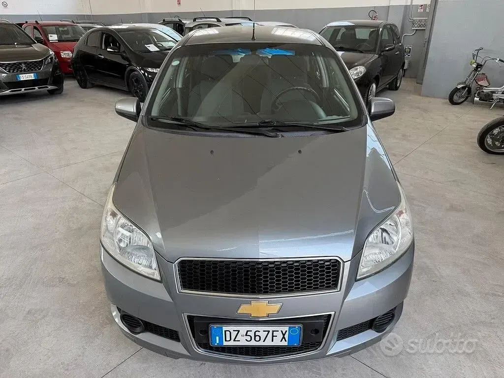 Usata Chevrolet Aveo LS 82 CV (60 kW) 2010 Grigio Berlina
