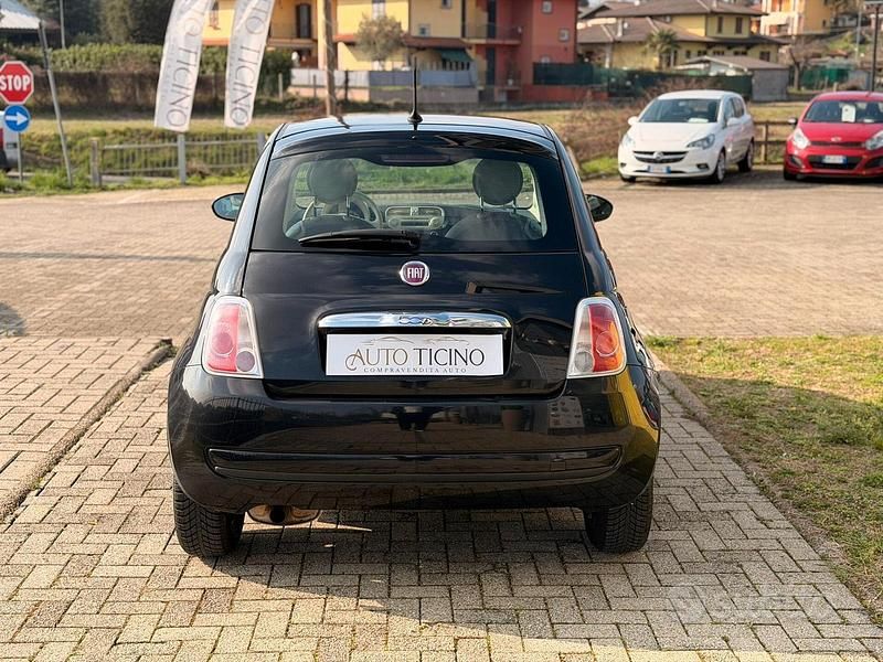 Usata Fiat 500 Lounge 95 CV (69 kW) 2015 Nero Utilitaria