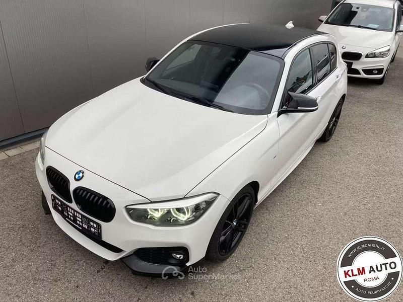 Usata BMW 118 M Sport 136 CV (100 kW) 2019 Bianco Utilitaria