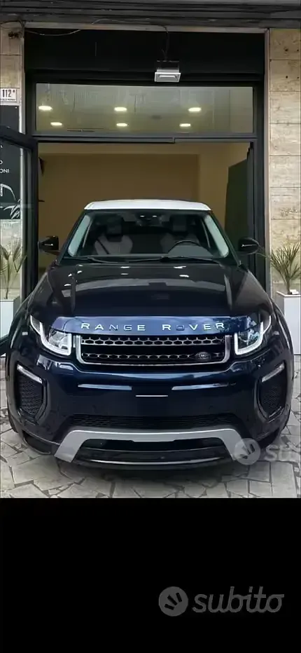 Usata Land Rover Range Rover evoque 126 CV (92 kW) 2016 Bluazzurro SUV