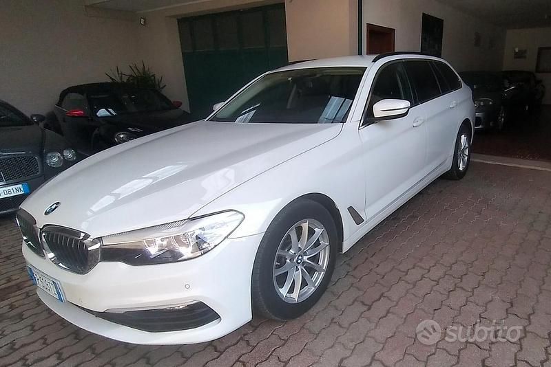 Usata BMW 520 Efficient Dynamics 190 CV (139 kW) 2018 Bianco Station wagon
