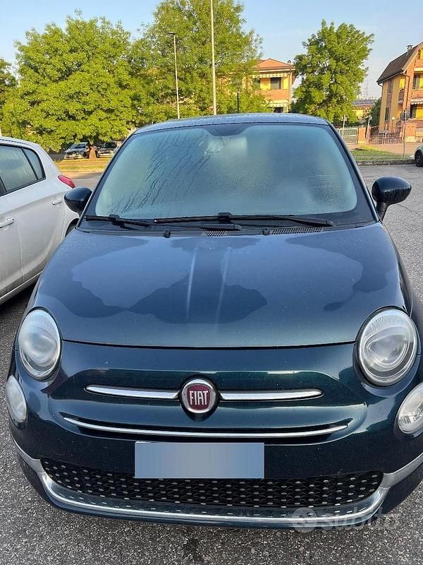 Usata Fiat 500 Lounge 69 CV (50 kW) 2017 Blu Berlina