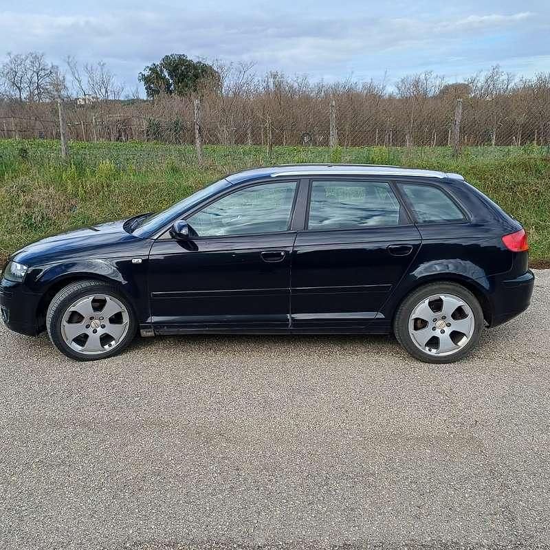 Usata Audi A3 Ambition 140 CV (102 kW) 2008 Nero Utilitaria