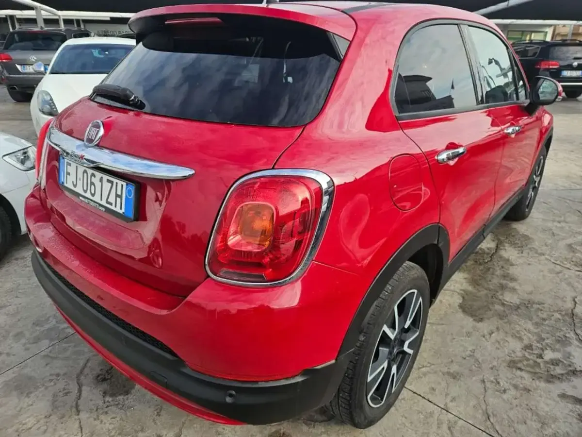 Usata Fiat 500X Pop Star 95 CV (69 kW) 2015 Rosso SUV