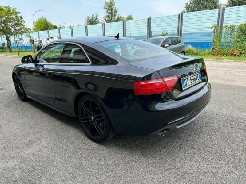 Usata Audi A5 S-Line 239 CV (175 kW) 2009 Nero Coupé