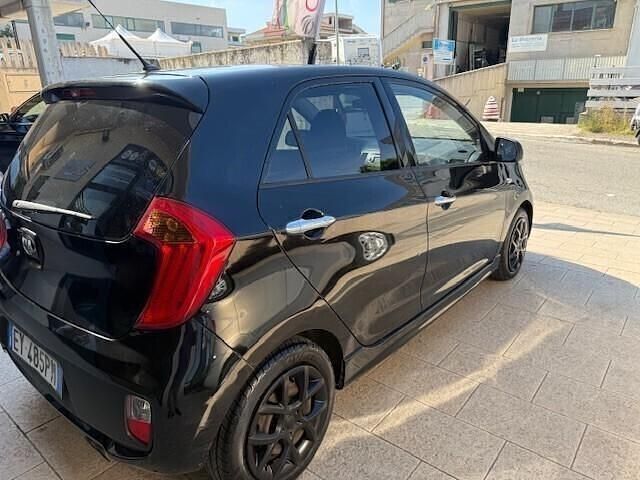 Usata Kia Picanto 85 CV (62 kW) 2015 Nero Utilitaria