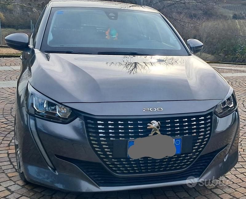 Usata Peugeot 208 Active 75 CV (55 kW) 2020 Grigio Utilitaria
