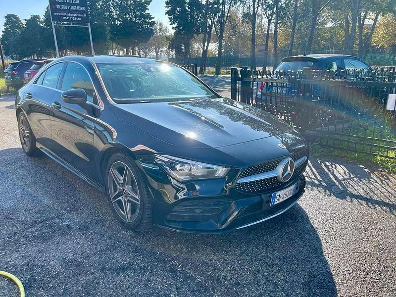 Usata Mercedes CLA200 AMG line 150 CV (110 kW) 2019 Nero Berlina
