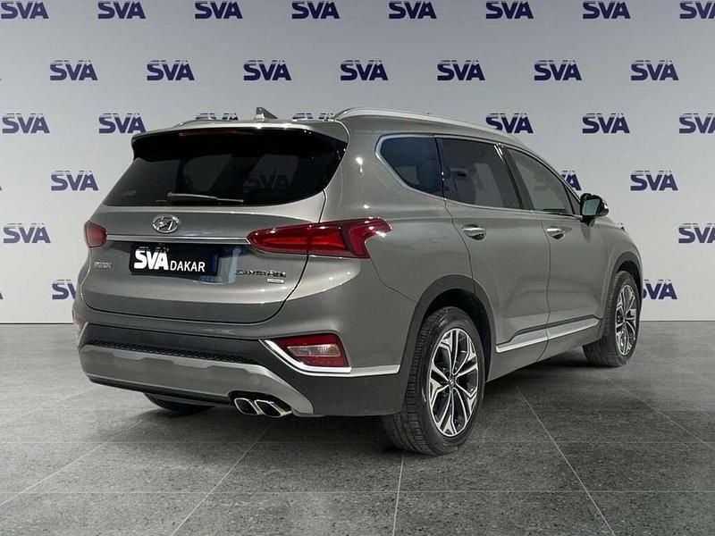 Usata Hyundai Santa Fe XPrime 200 CV (147 kW) 2019 Typhoon silver SUV