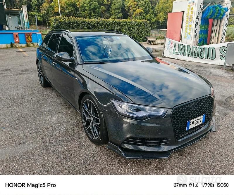 Usata Audi A6 245 CV (180 kW) 2012 Nero Station wagon