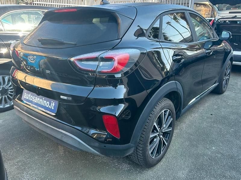 Usata Ford Puma Titanium 125 CV (91 kW) 2022 Nero SUV