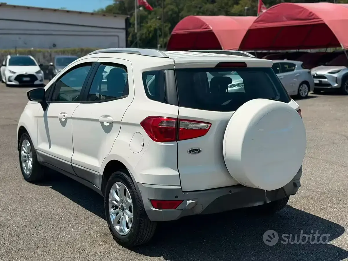 Usata Ford Ecosport Titanium S 125 CV (91 kW) 2016 Bianco SUV