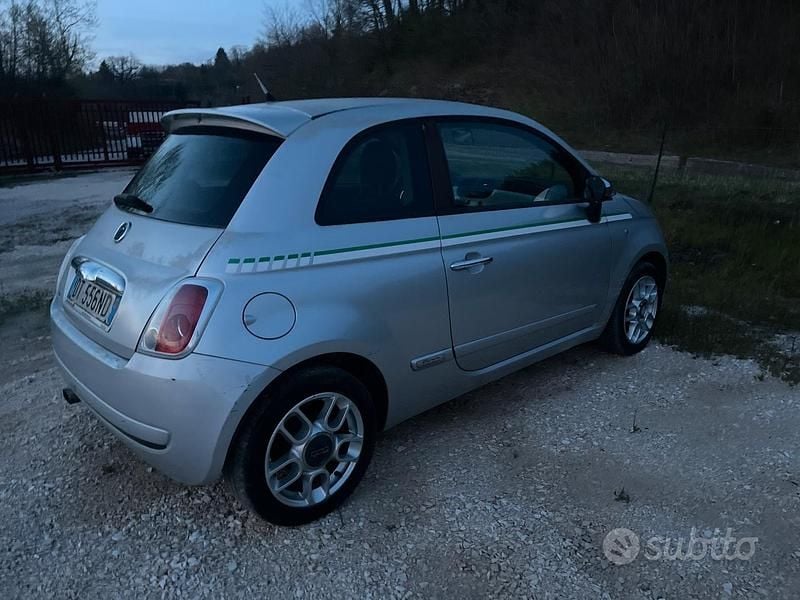 Usata Fiat 500 69 CV (50 kW) 2008 Grigio Berlina