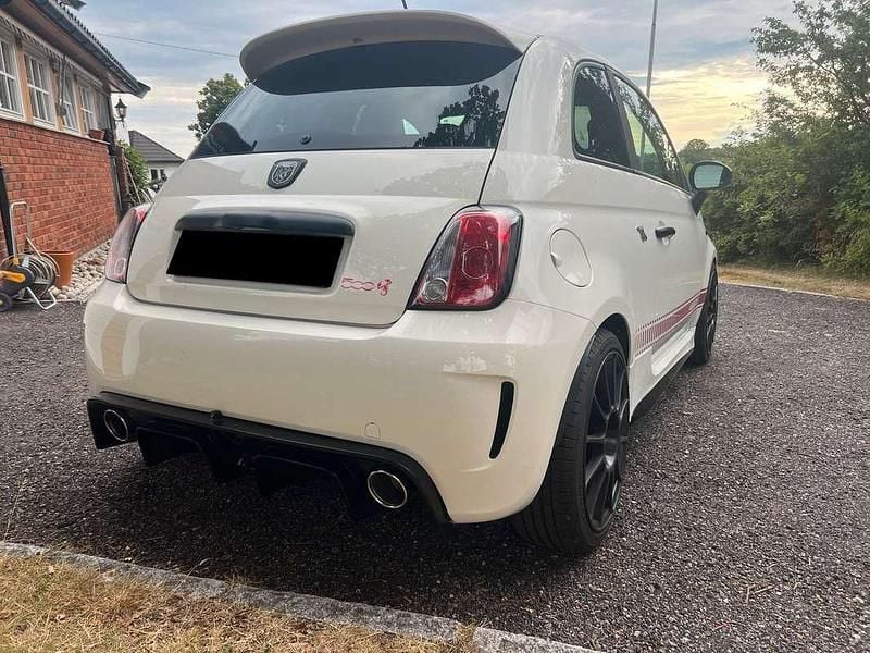 Usata Abarth 500 135 CV (99 kW) 2008 Bianco Utilitaria