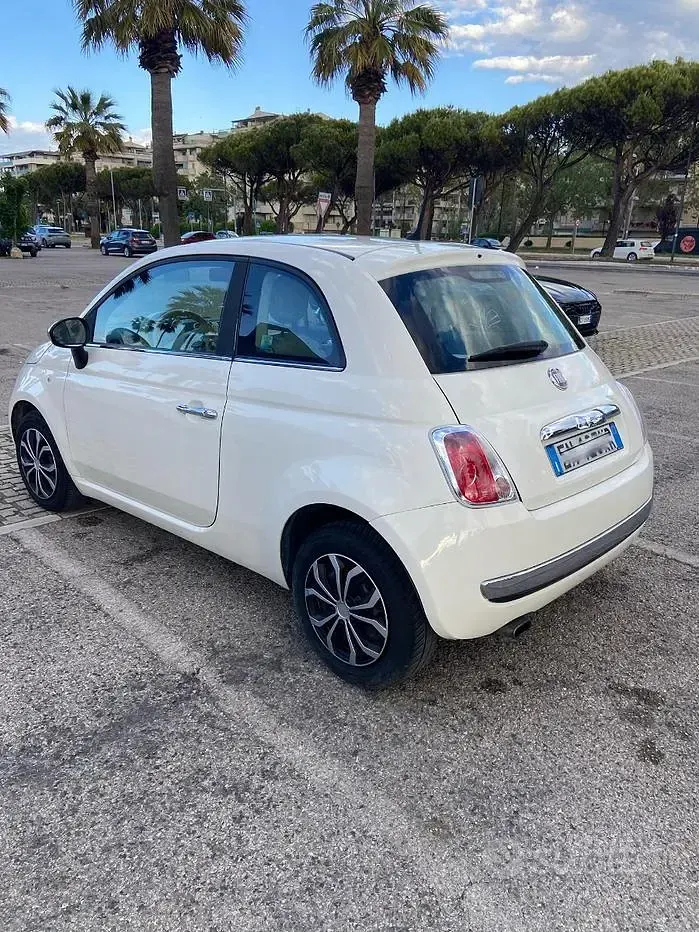Usata Fiat 500 Pop 69 CV (50 kW) 2012 Bianco Utilitaria