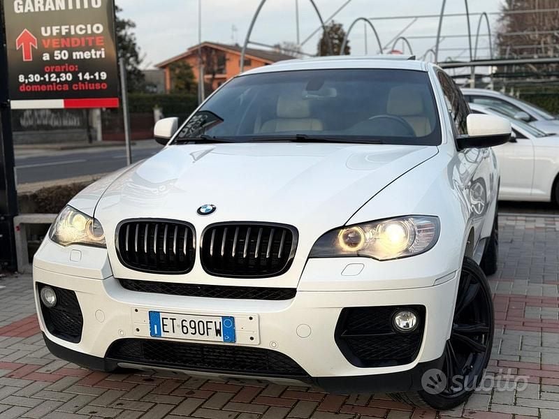 Usata BMW X6 245 CV (180 kW) 2014 Bianco SUV