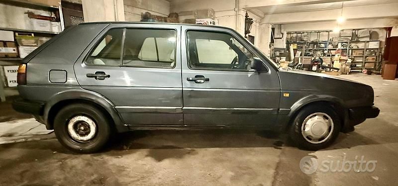 Usata VW Golf II GTD 69 CV (50 kW) 1987 Nero Utilitaria