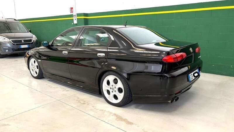 Usata Alfa Romeo 166 Super 226 CV (166 kW) 2000 Blu Berlina