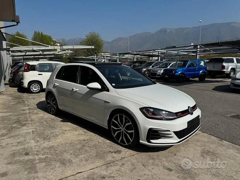 Usata VW Golf VII GTI 245 CV (180 kW) 2019 Bianco Berlina