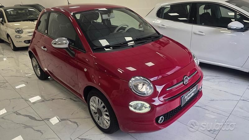 Usata Fiat 500 Lounge 69 CV (50 kW) 2017 Rosso Berlina