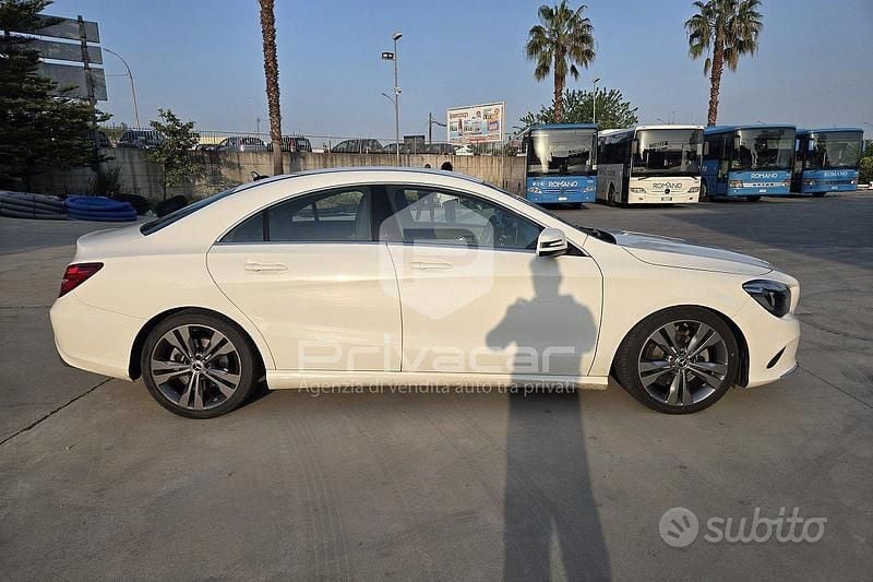 Usata Mercedes CLA200 Premium 136 CV (100 kW) 2018 Bianco Berlina