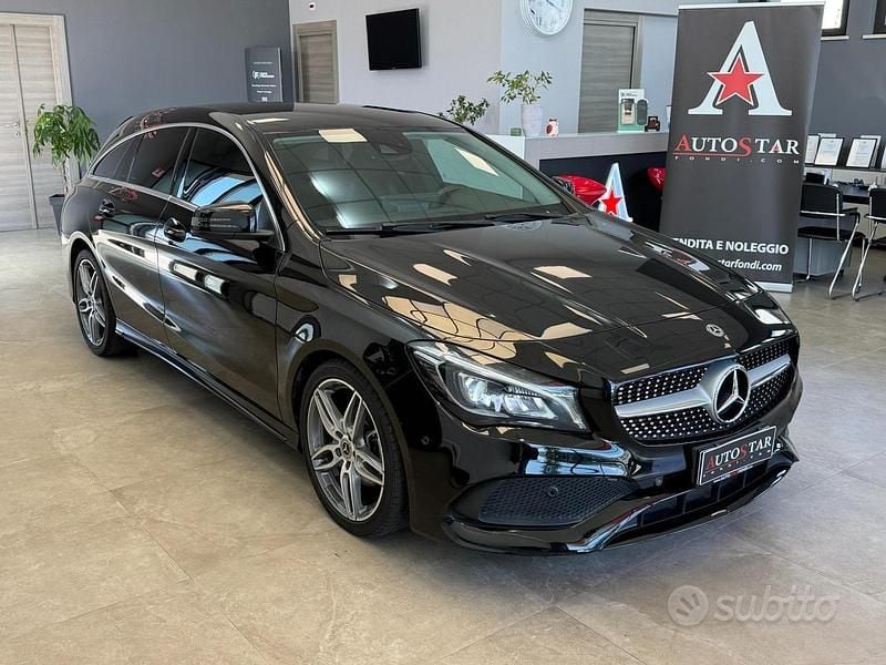 Usata Mercedes CLA200 Shooting Brake Premium 136 CV (100 kW) 2018 Nero Station wagon