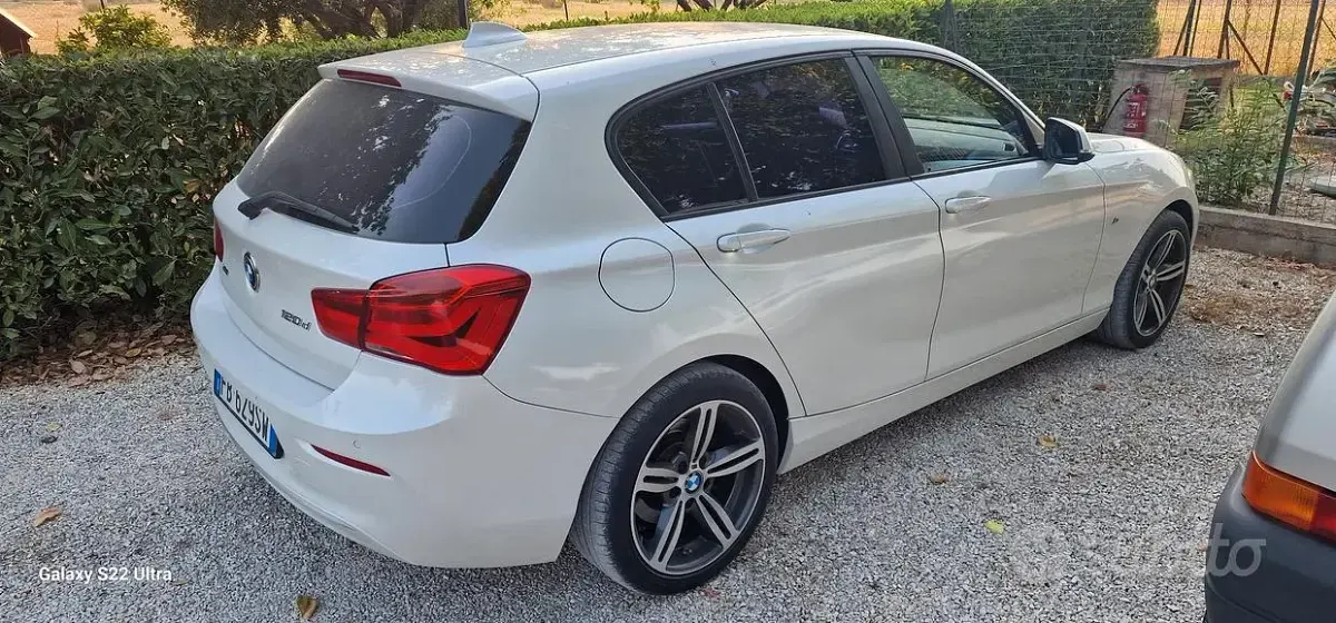 Usata BMW 120 190 CV (139 kW) 2015 Bianco Utilitaria