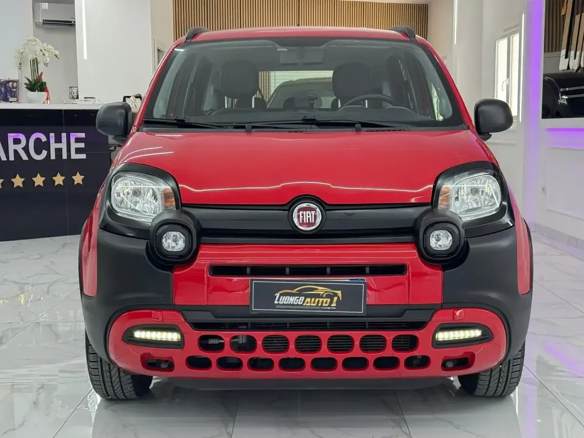 Usata Fiat Panda Cross Cross 69 CV (50 kW) 2019 Rosso Utilitaria