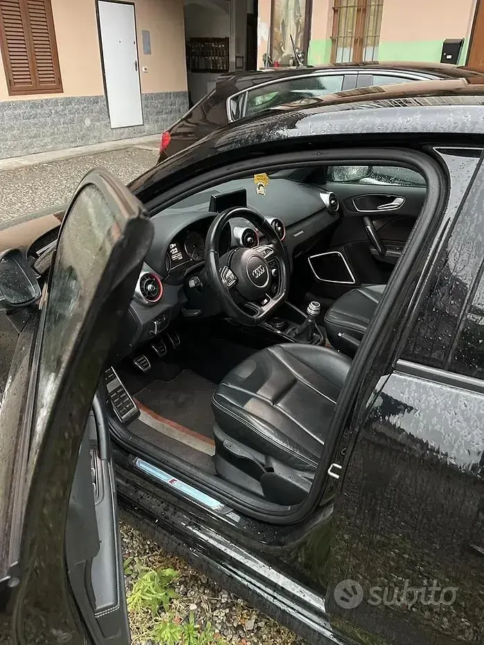 Usata Audi S1 231 CV (169 kW) 2014 Nero Utilitaria