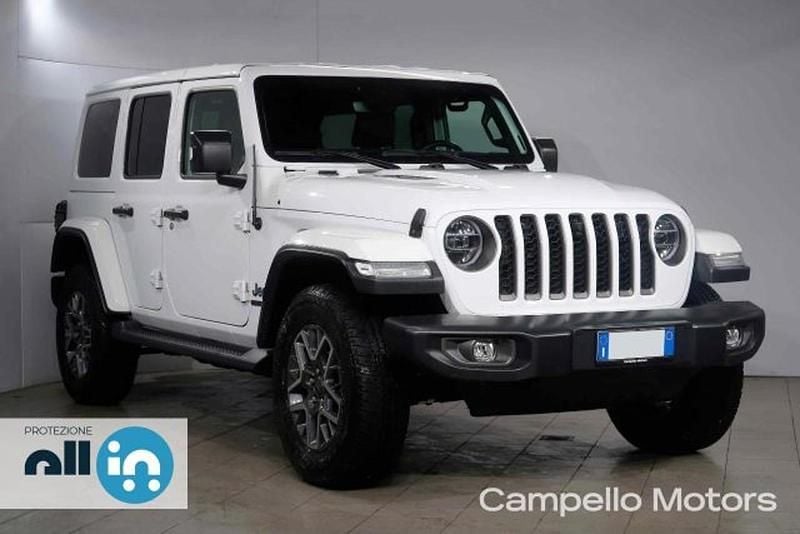 Usata Jeep Wrangler 272 CV (200 kW) 2021 Bianco(met.) SUV