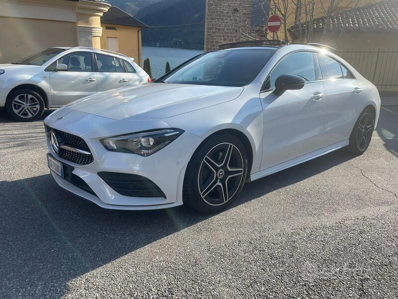 Usata Mercedes CLA200 Premium 163 CV (119 kW) 2020 Bianco Coupé