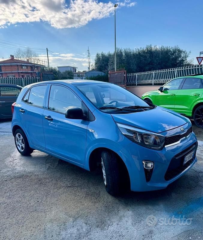 Usata Kia Picanto City 84 CV (61 kW) 2021 Blu Utilitaria