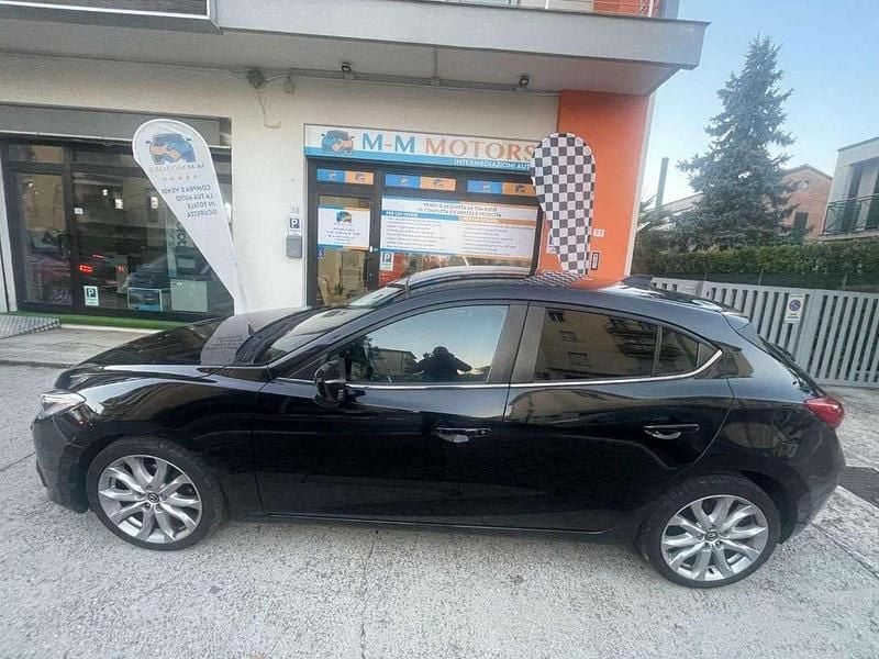 Usata Mazda 3 Exceed 150 CV (110 kW) 2015 Nero Berlina